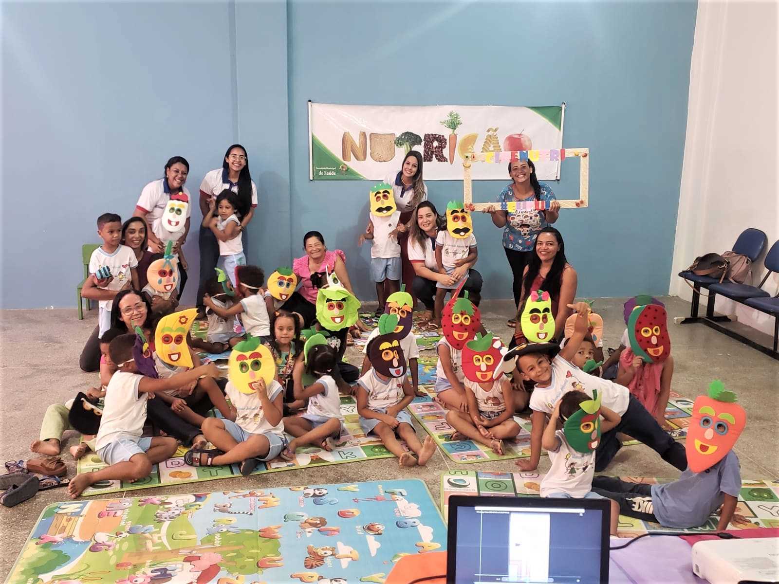 Camacã: O NASF comemorou o dia da Nutrição com diversão e aprendizado para alunos das creches